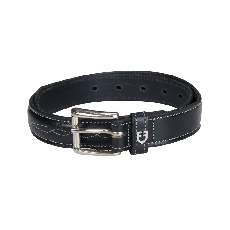 EQUESTRO CUREA DIN PIELE CU BRODERIE