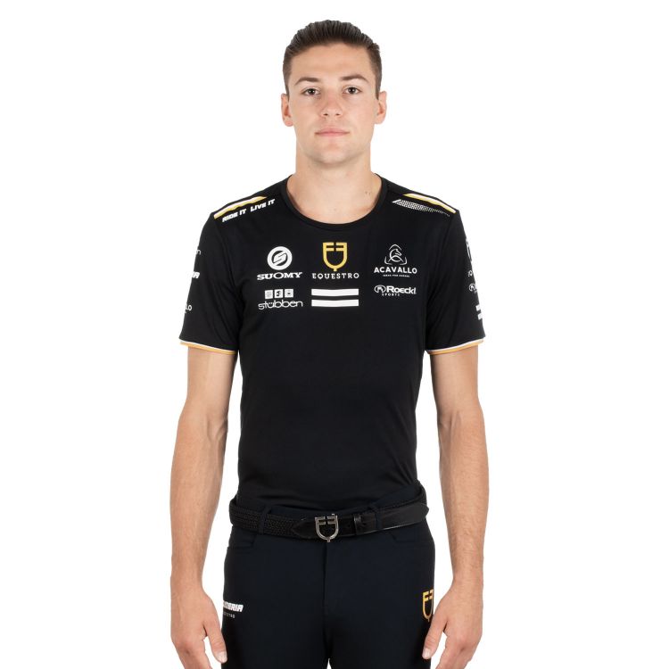EQUESTRO - TRICOU BĂRBAȚI MULTI LOGO