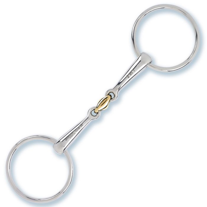 Stübben 2in1 Loose Ring Snaffle double broken