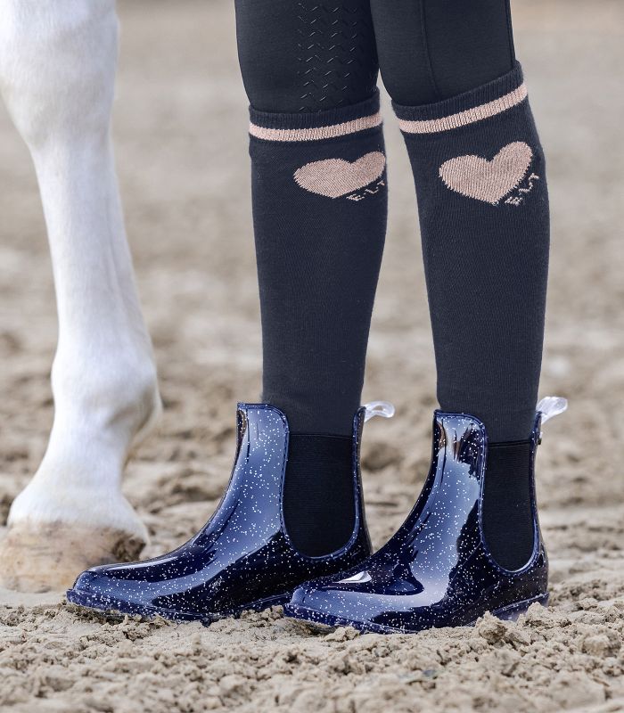 GLITTER RIDING SOCKS, KIDS