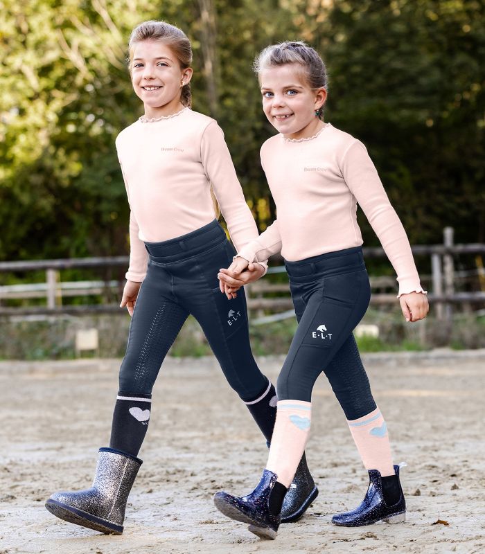 GLITTER RIDING SOCKS, KIDS