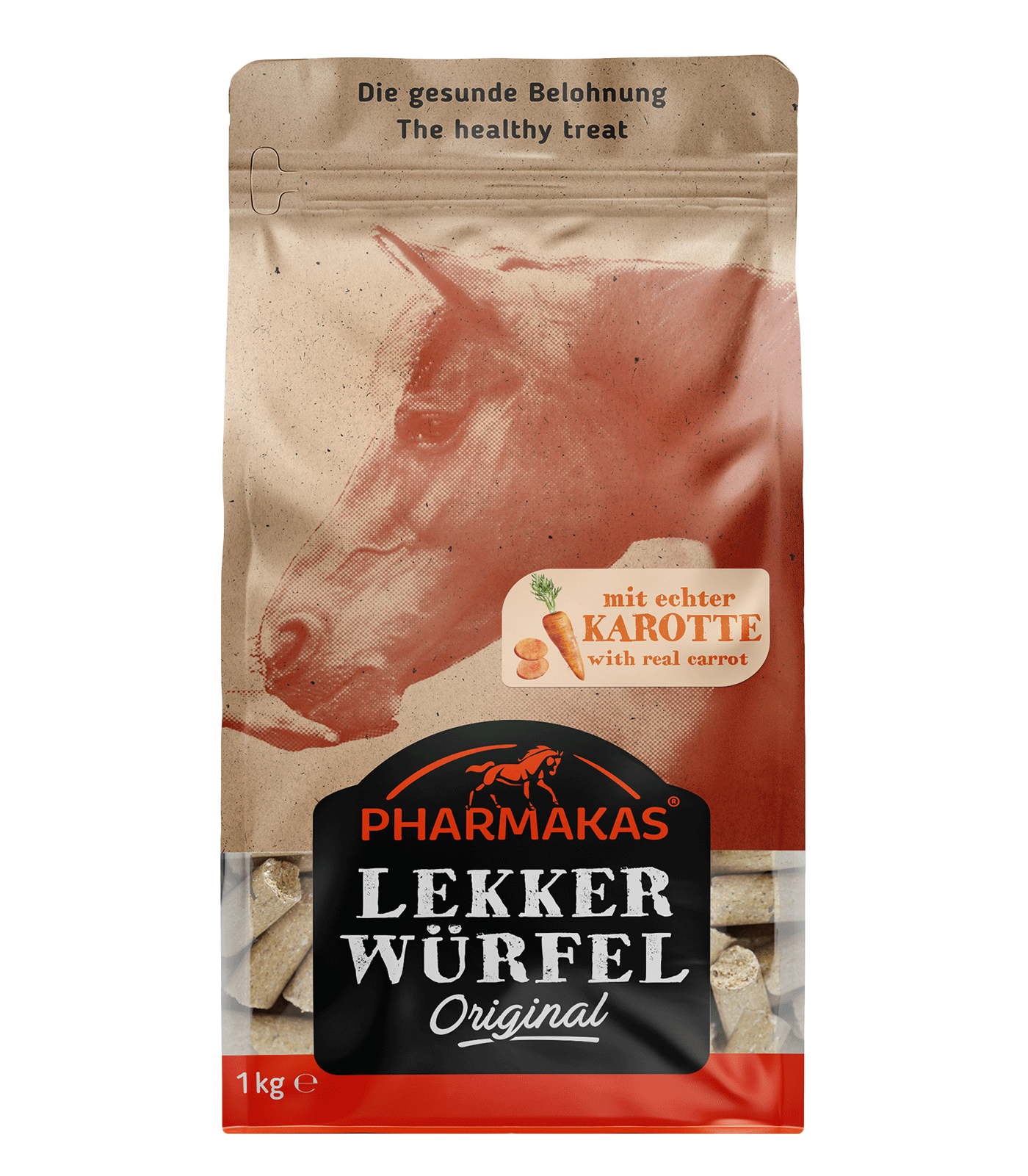 Pharmakas® Lekkerwürfel Carrot 1 Kg