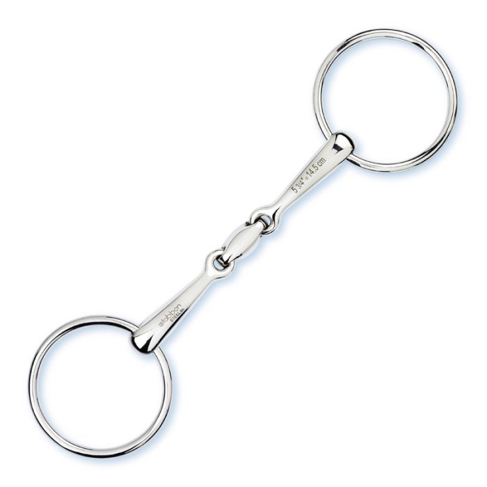Stübben Control Loose Ring Snaffle, double broken