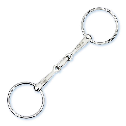 Stübben Control Loose Ring Snaffle, double broken