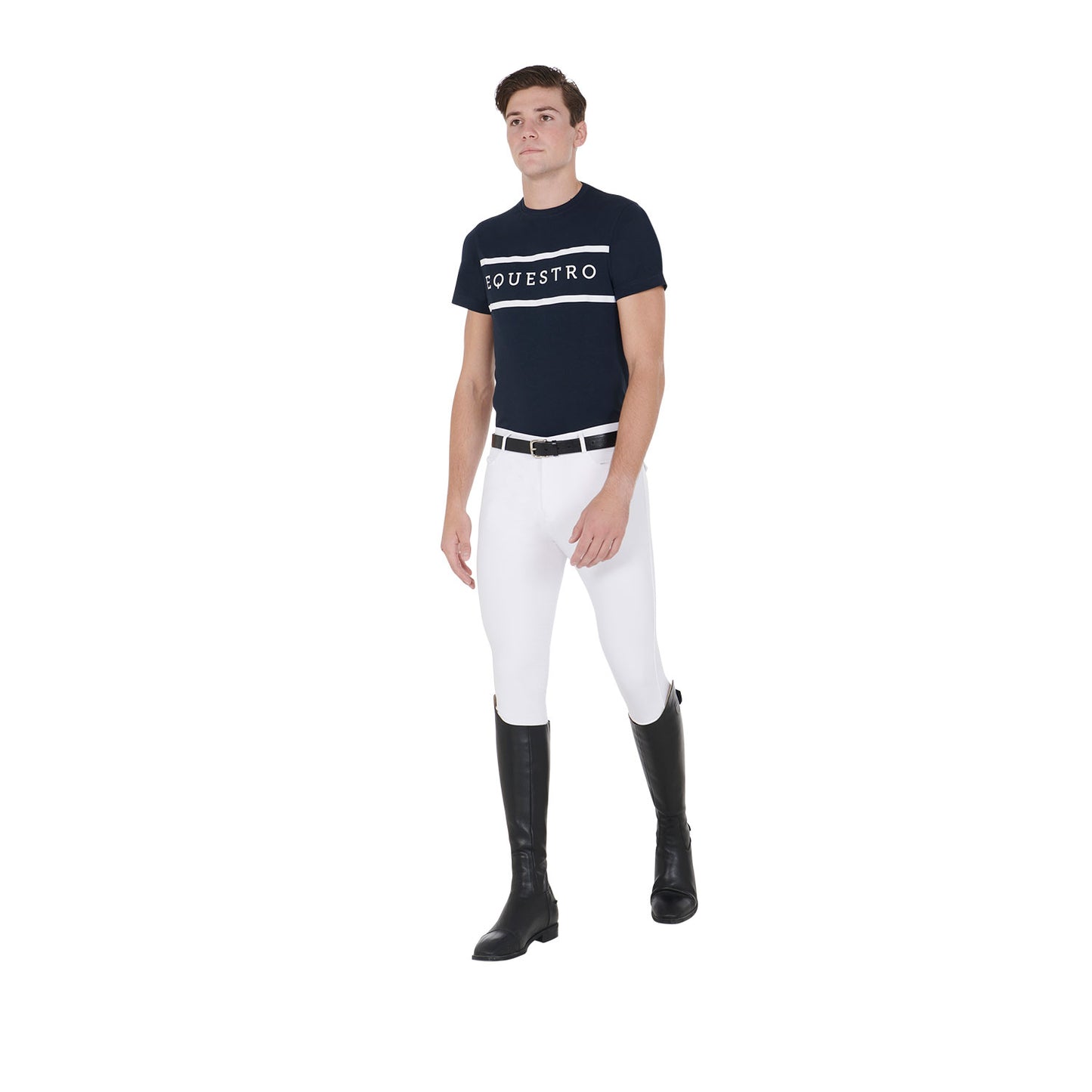 EQUESTRO - TRICOU BARBTI CU LOGO