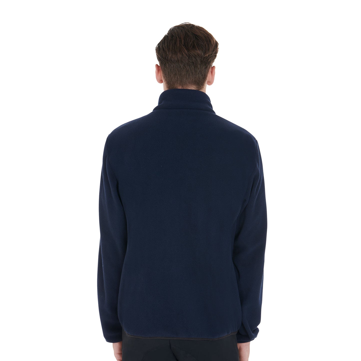 EQUESTRO - FLEECE AND PADDED NYLON SWEATSHIRT