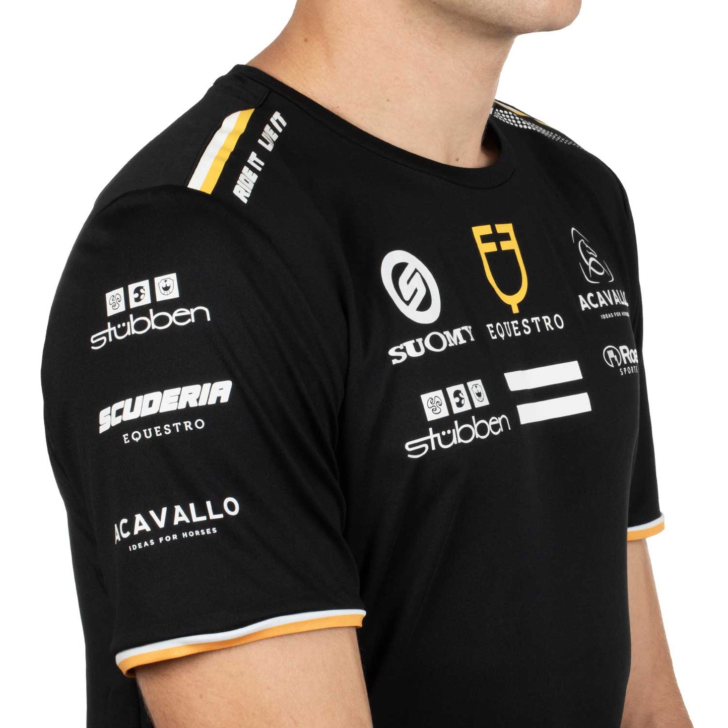 EQUESTRO - TRICOU BĂRBAȚI MULTI LOGO