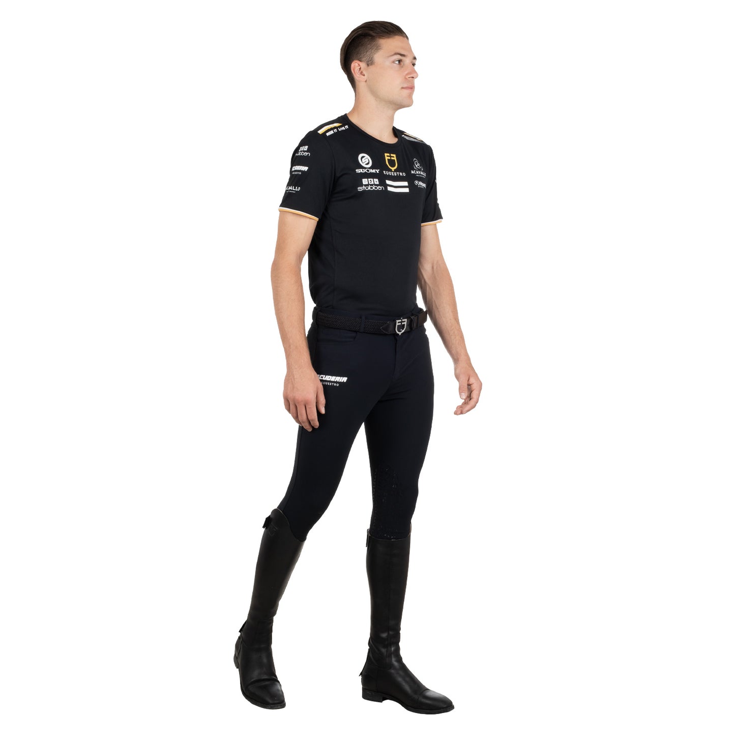 EQUESTRO - TRICOU BĂRBAȚI MULTI LOGO