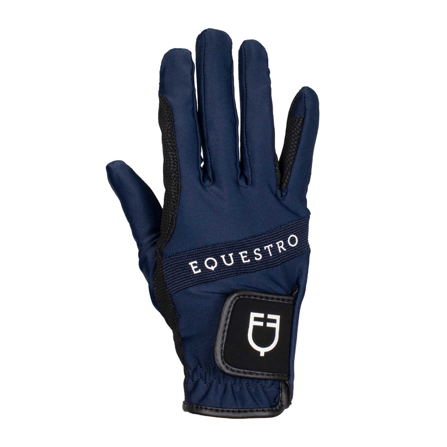 EQUESTRO GLOVES WITH MULTICOLOR LOGO