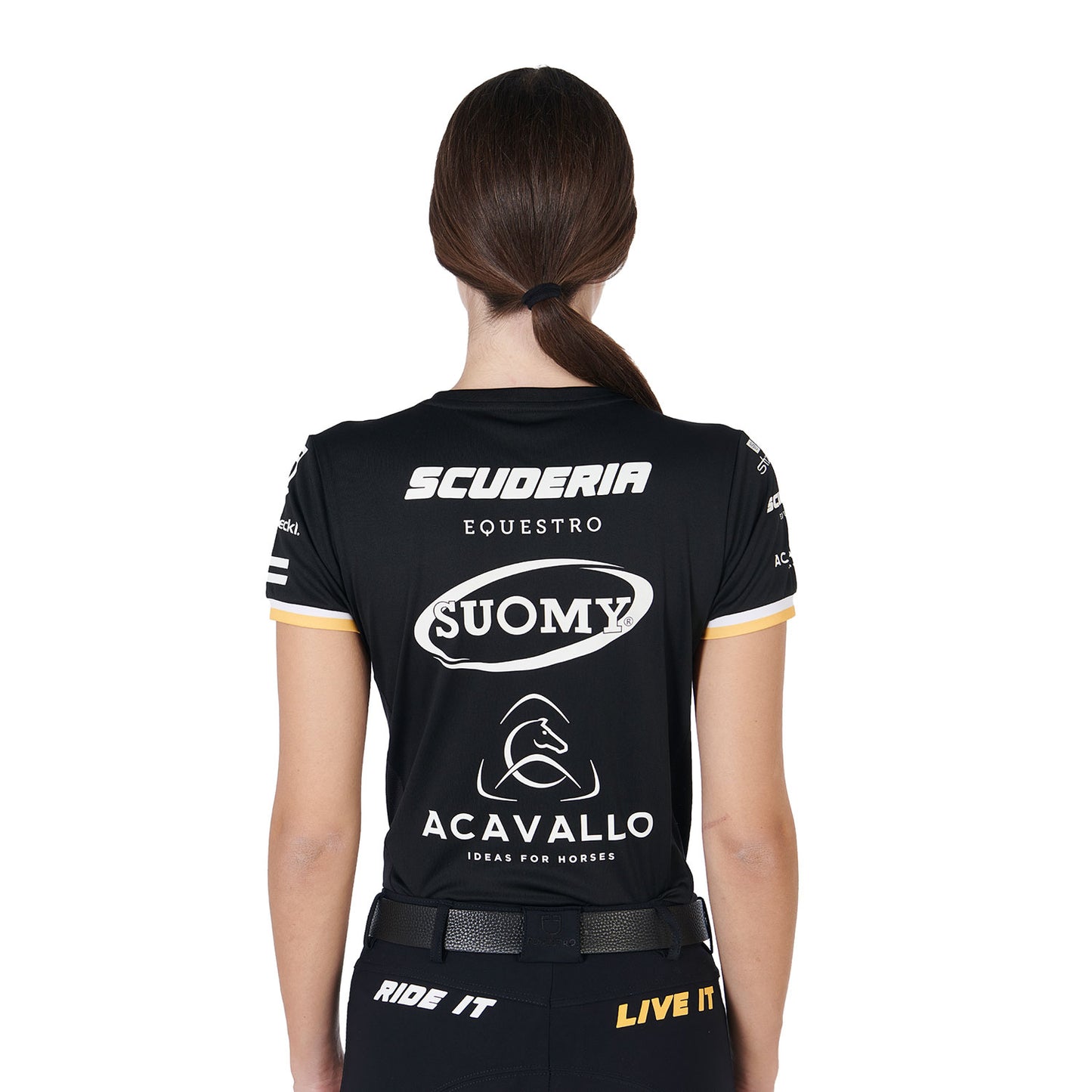 EQUESTRO - TRICOU DAMĂ MULTI LOGO