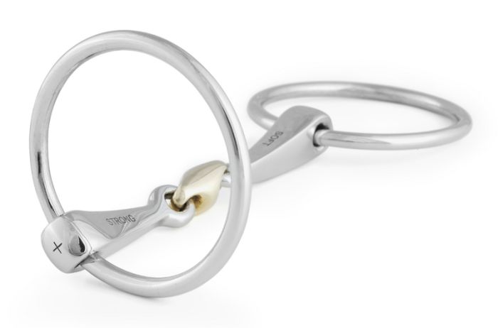 Stübben 2in1 Loose Ring Snaffle double broken
