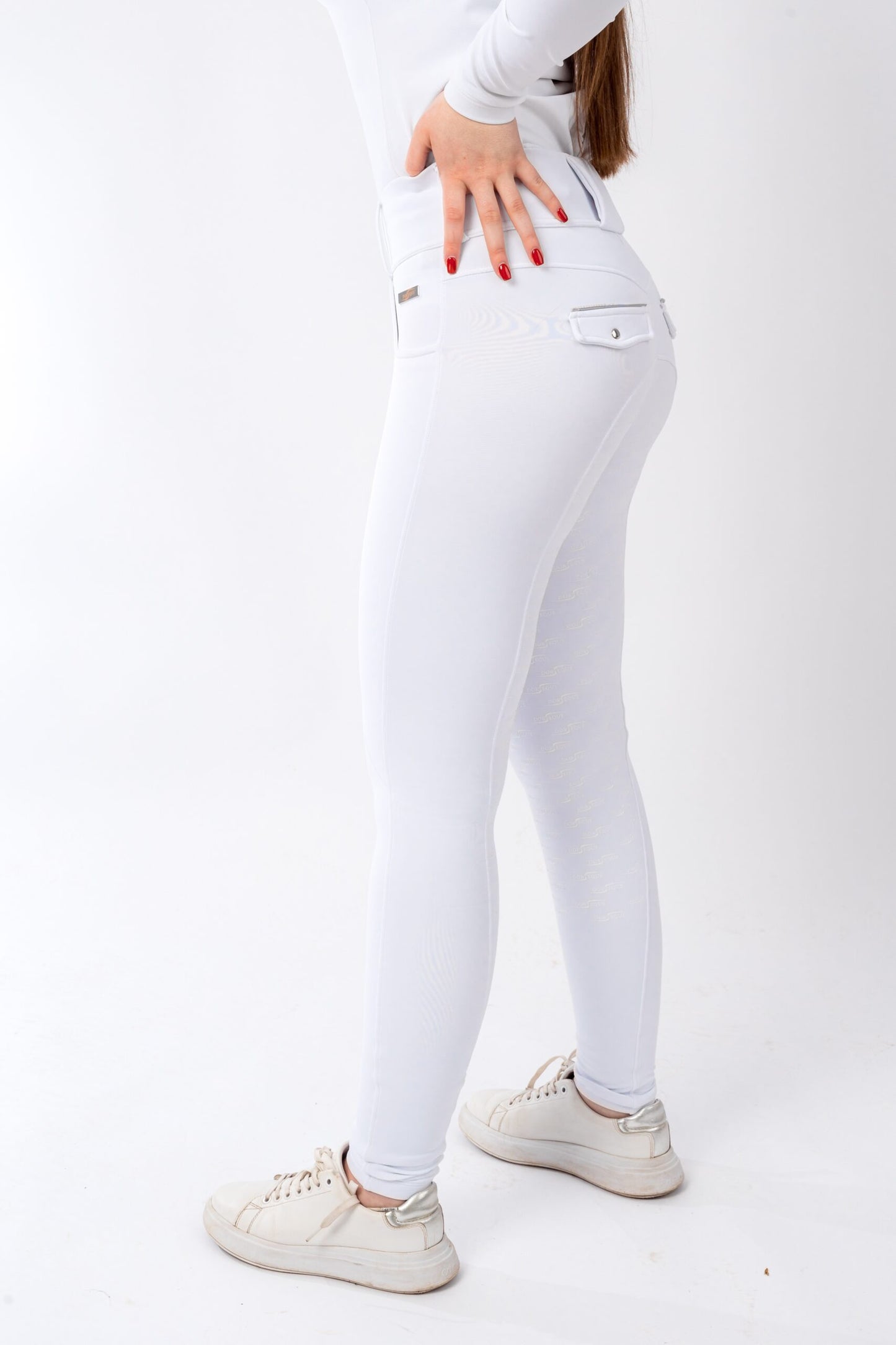 PANTALONI DE CONCURS LEANDER WHITE
