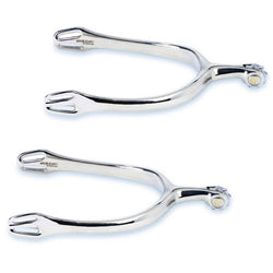 Stubben Dynamic Dressage Spurs with coarse toothed rowel