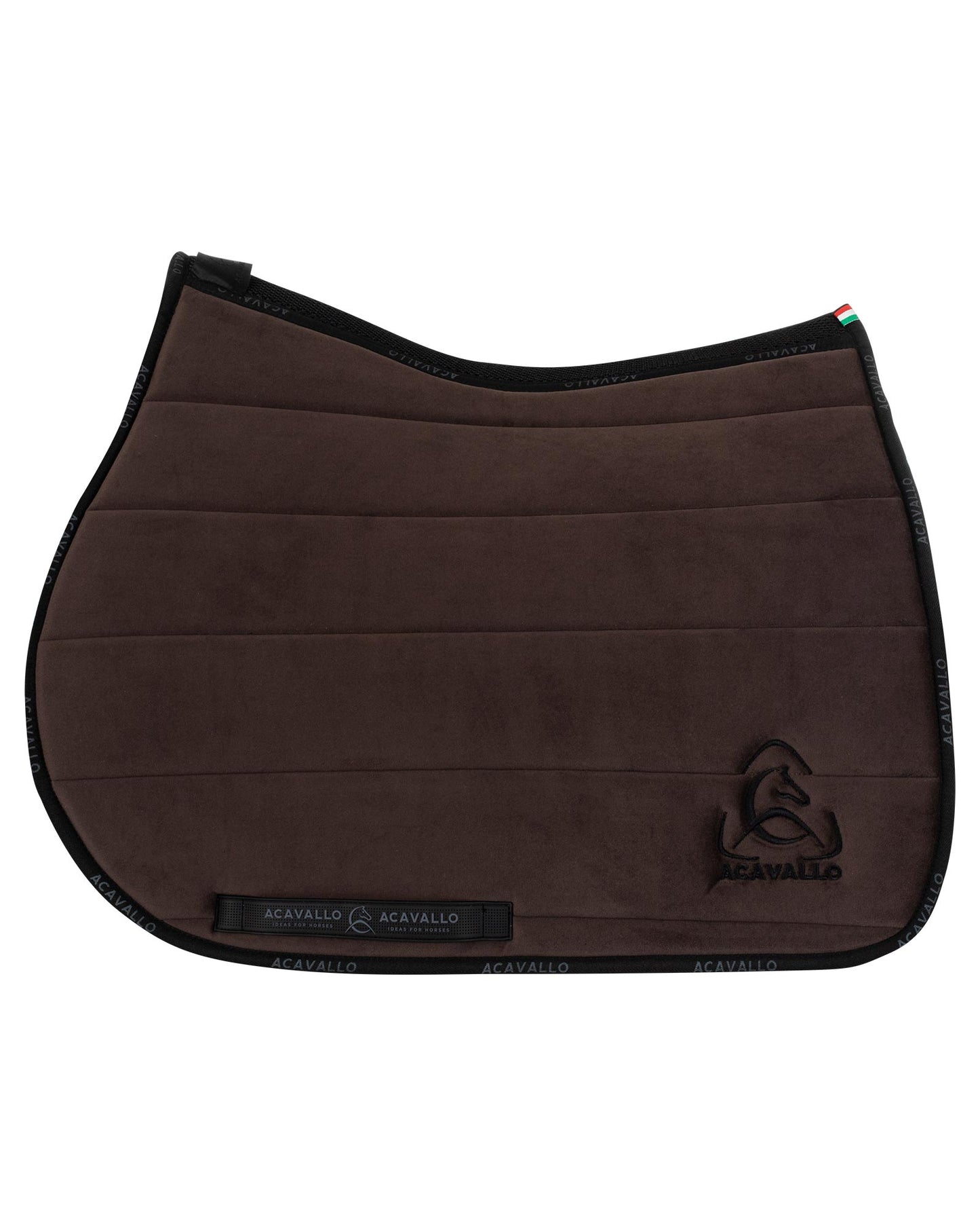 ACAVALLO SADDLE PAD JS CW-3DS QUILTED LOUVRE & BAMBOO