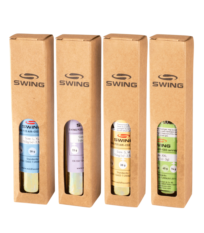 CO2 Cartridge for SWING airbag vest P25 AIR