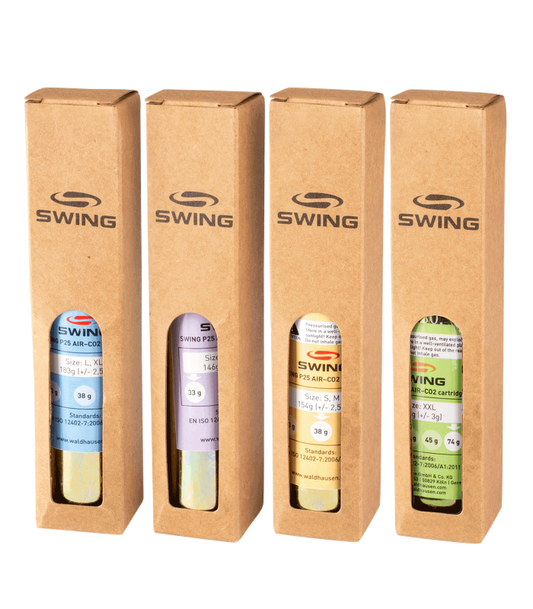CO2 Cartridge for SWING airbag vest P25 AIR
