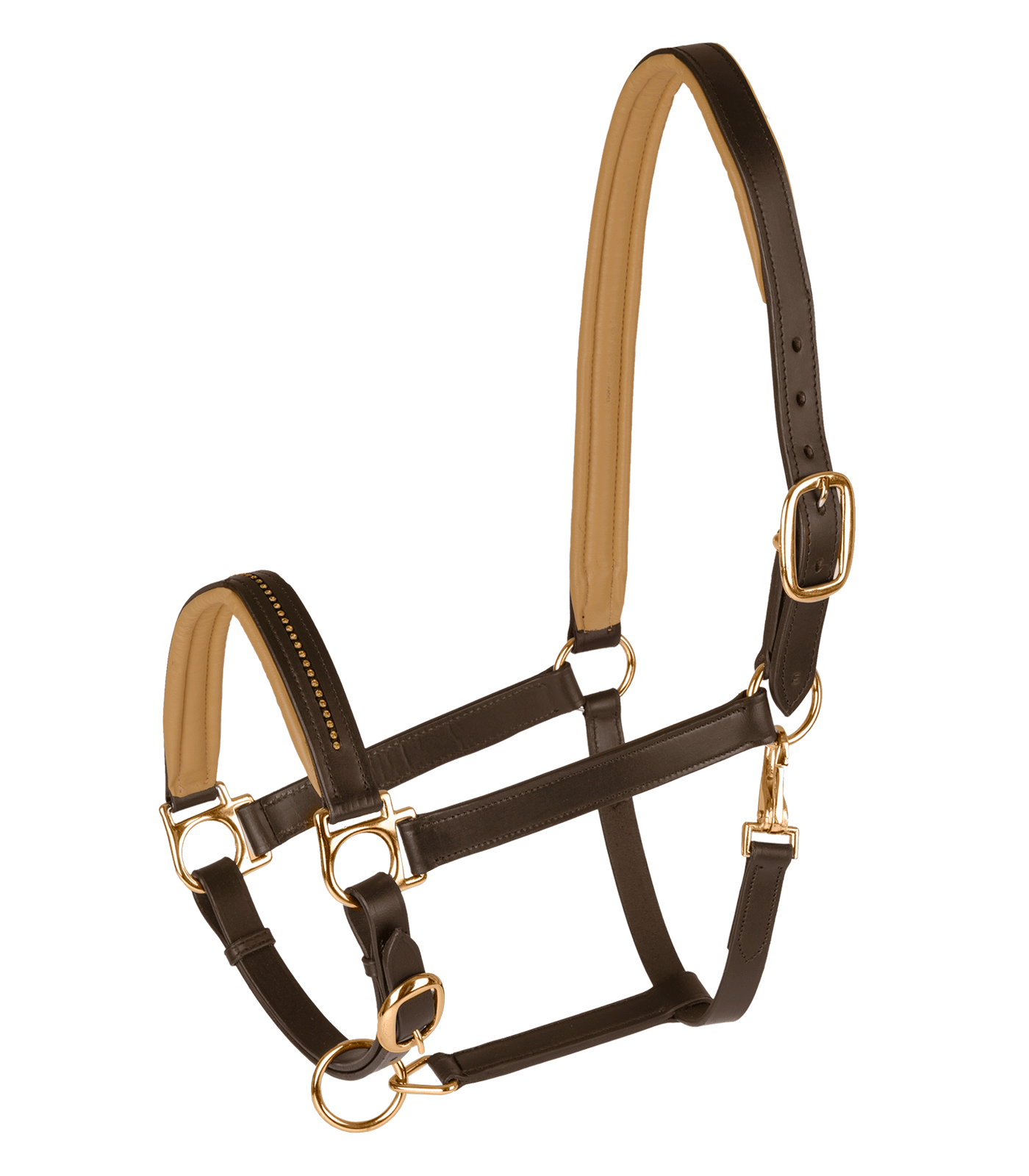 Star Diamond Leather Halter