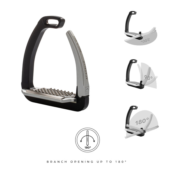 ACAVALLO Rel-X 180 stirrups AC669