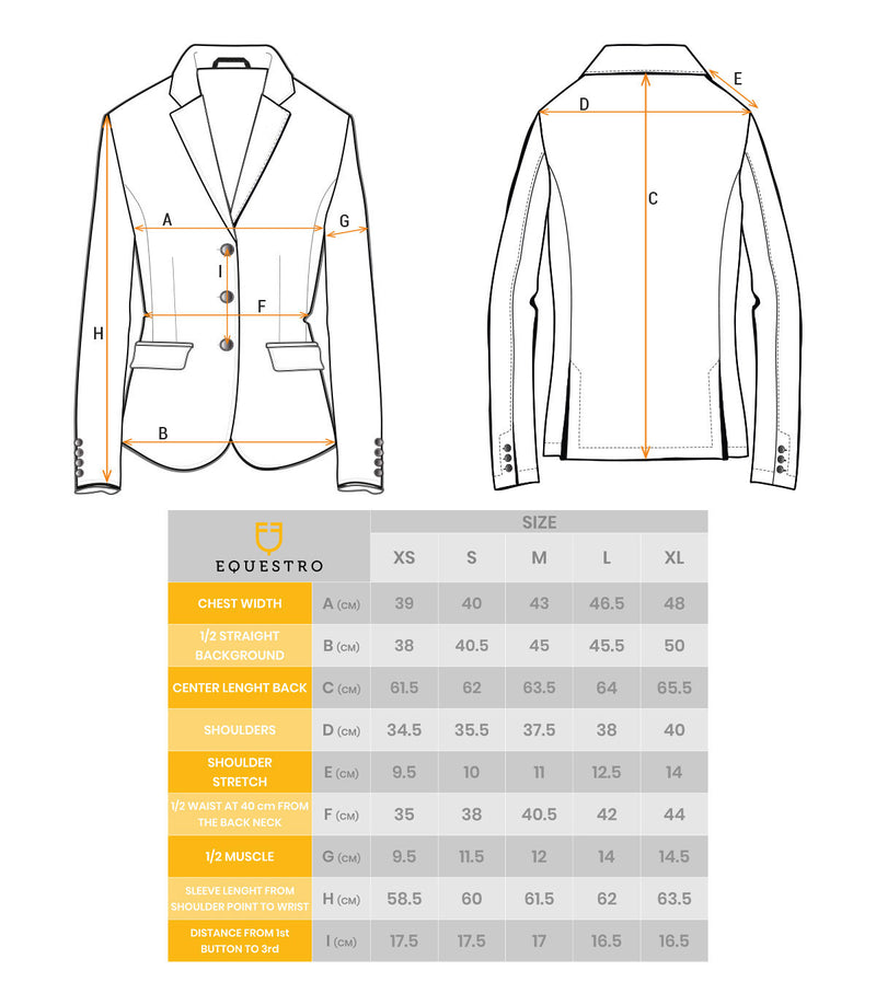 EQUESTRO LADIES SHOW JACKETS