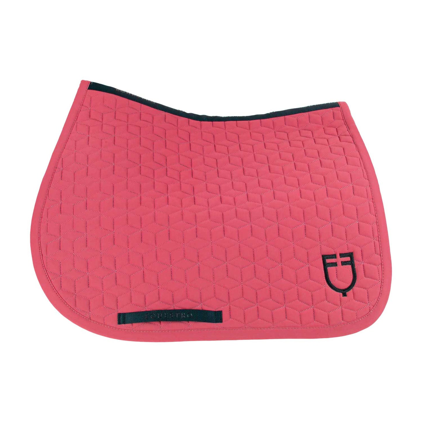 Equestro Jumping Saddle Pad Cube Quilting