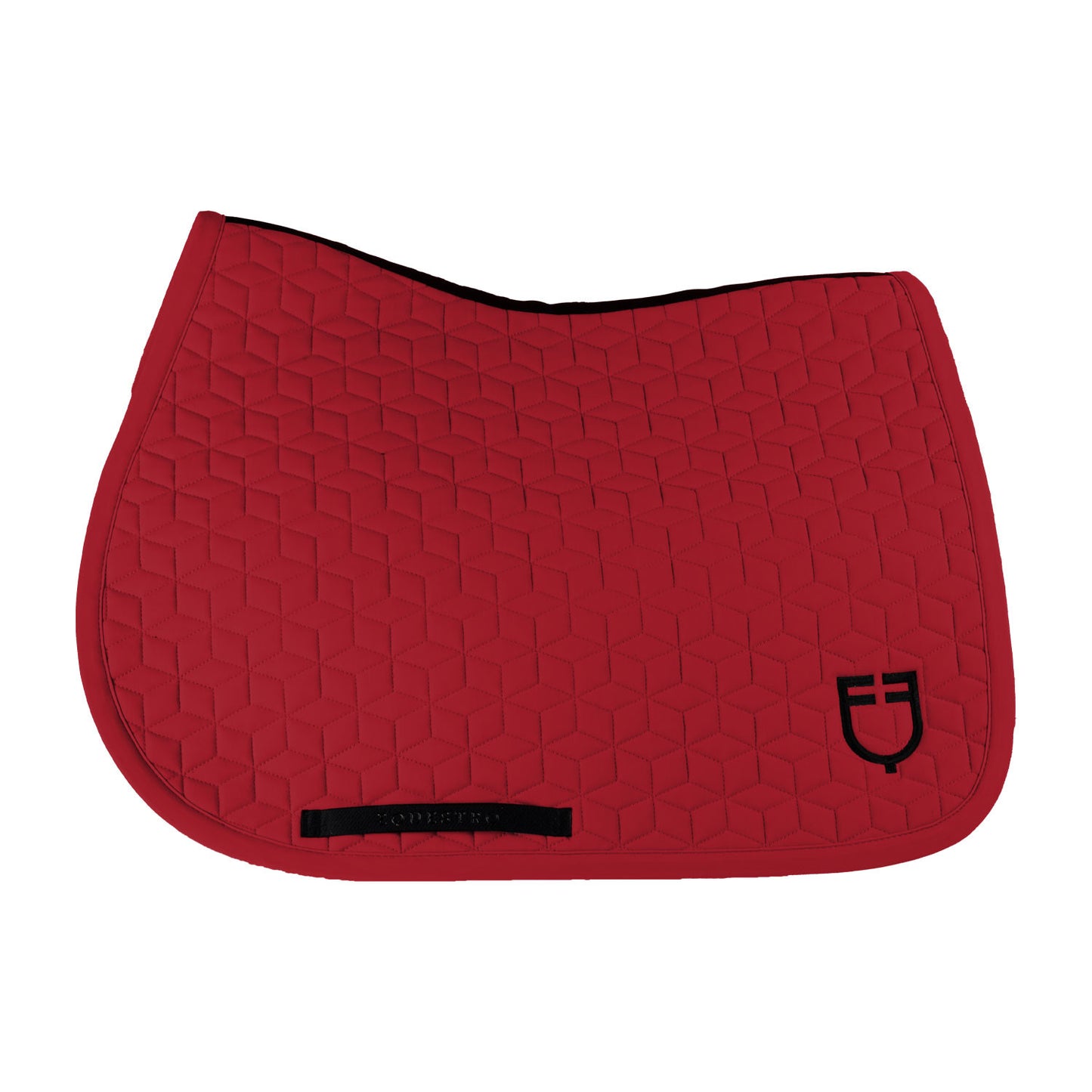 Equestro Jumping Saddle Pad Cube Quilting