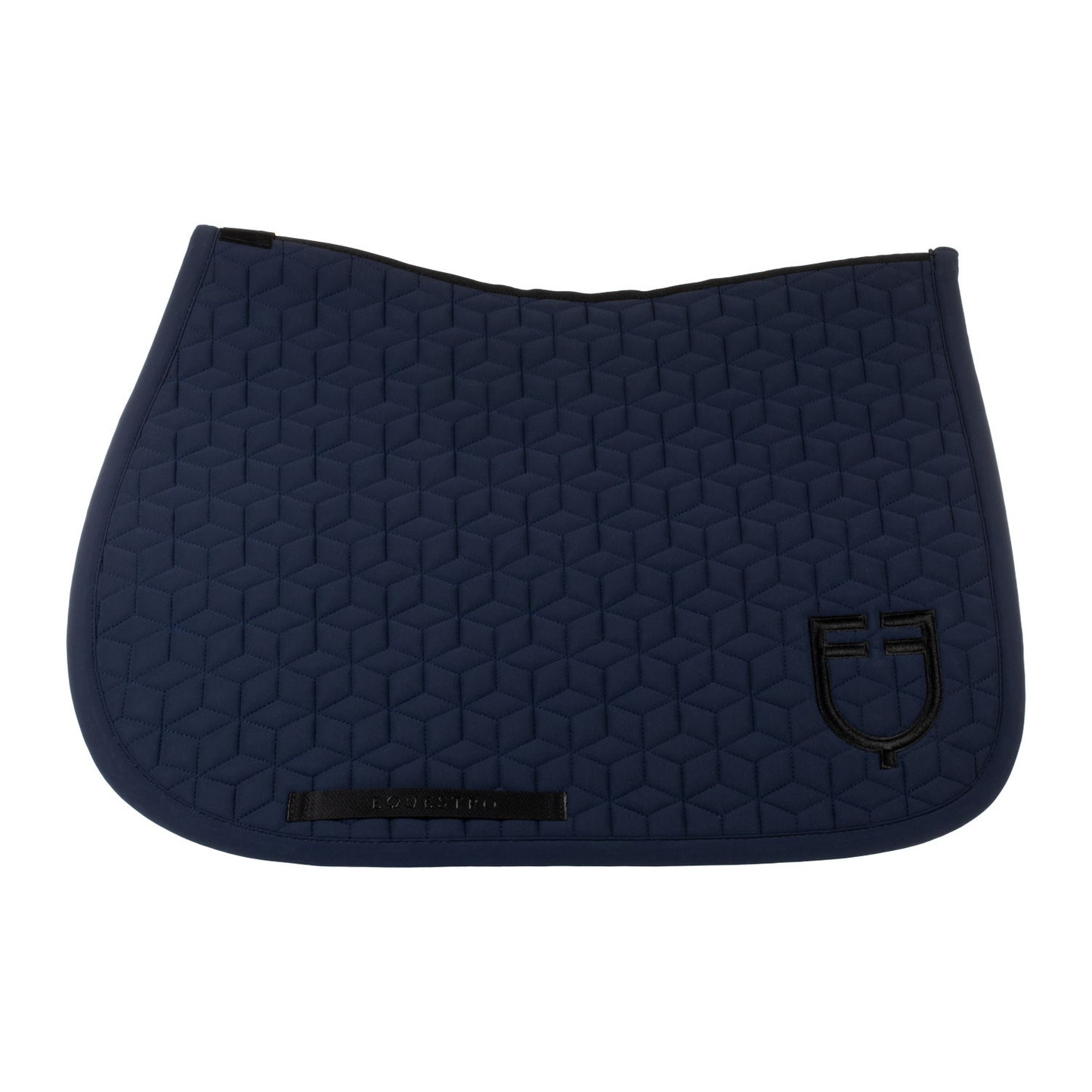Equestro Jumping Saddle Pad Cube Quilting