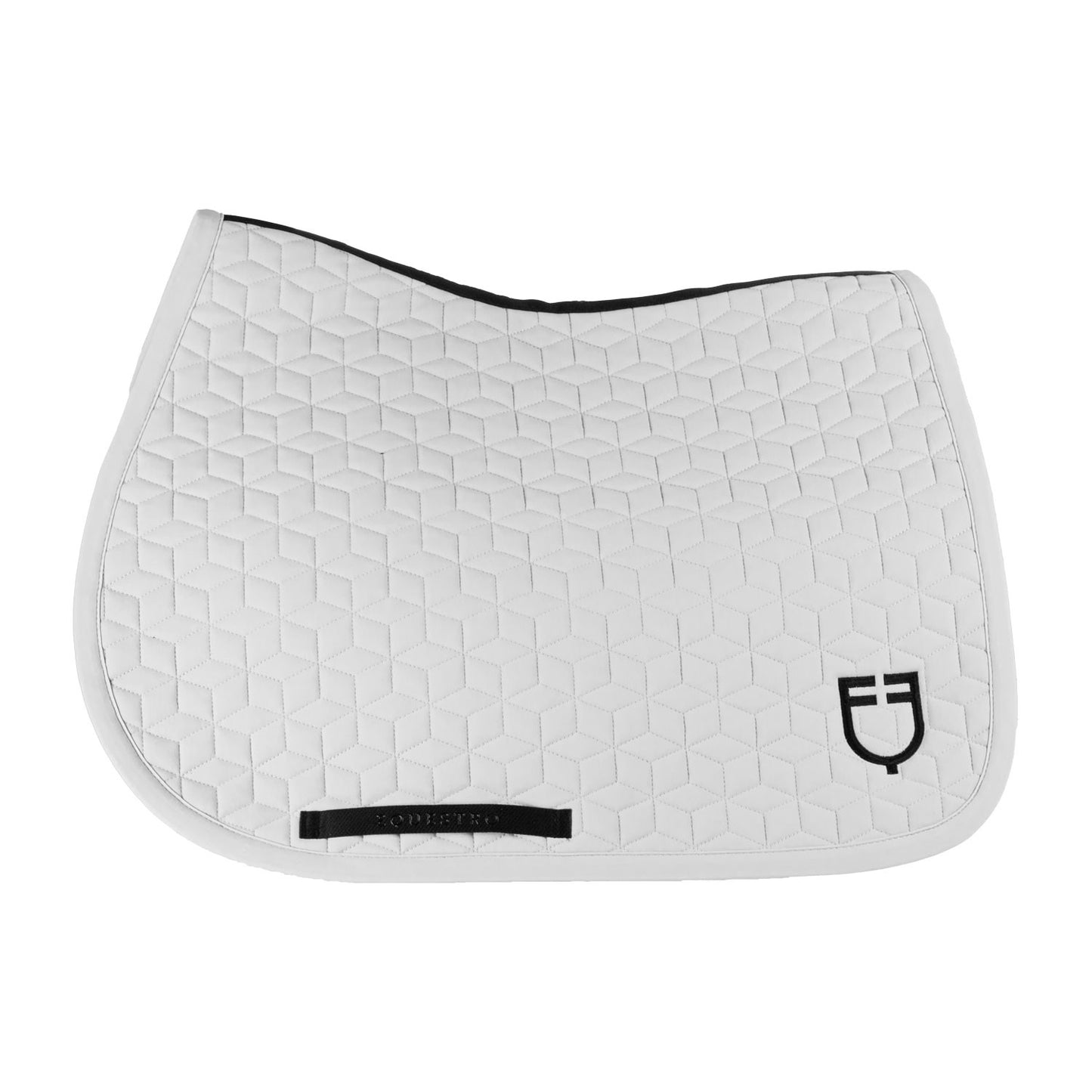Equestro Jumping Saddle Pad Cube Quilting