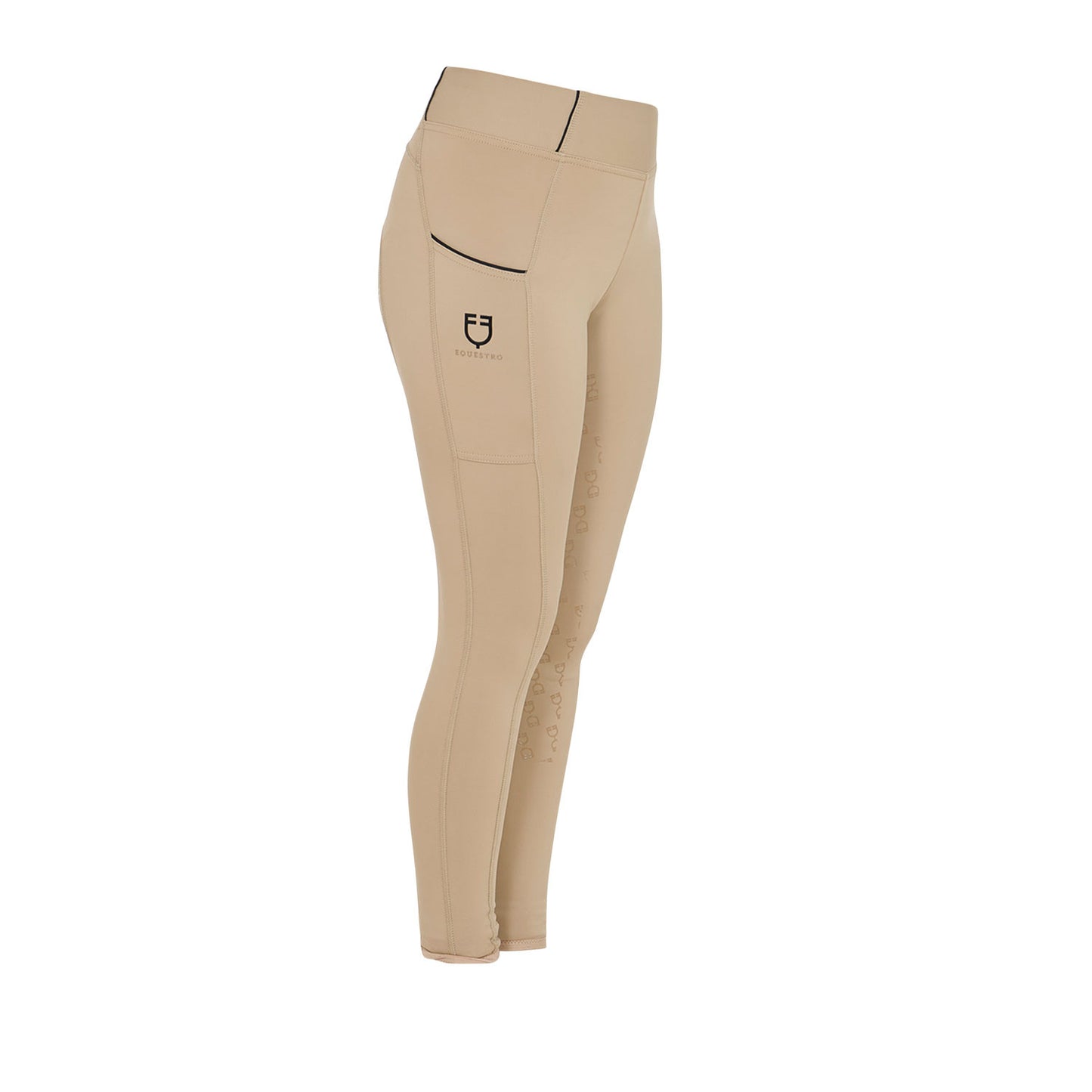 Equestro Leggings With Logo, Kids