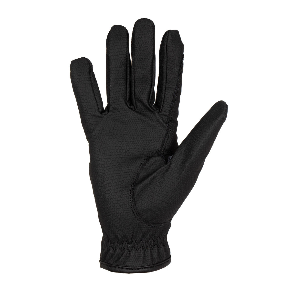EQUESTRO GLOVES IN SOFT TECHNICAL FABRIC WITH GLITTER LOGO