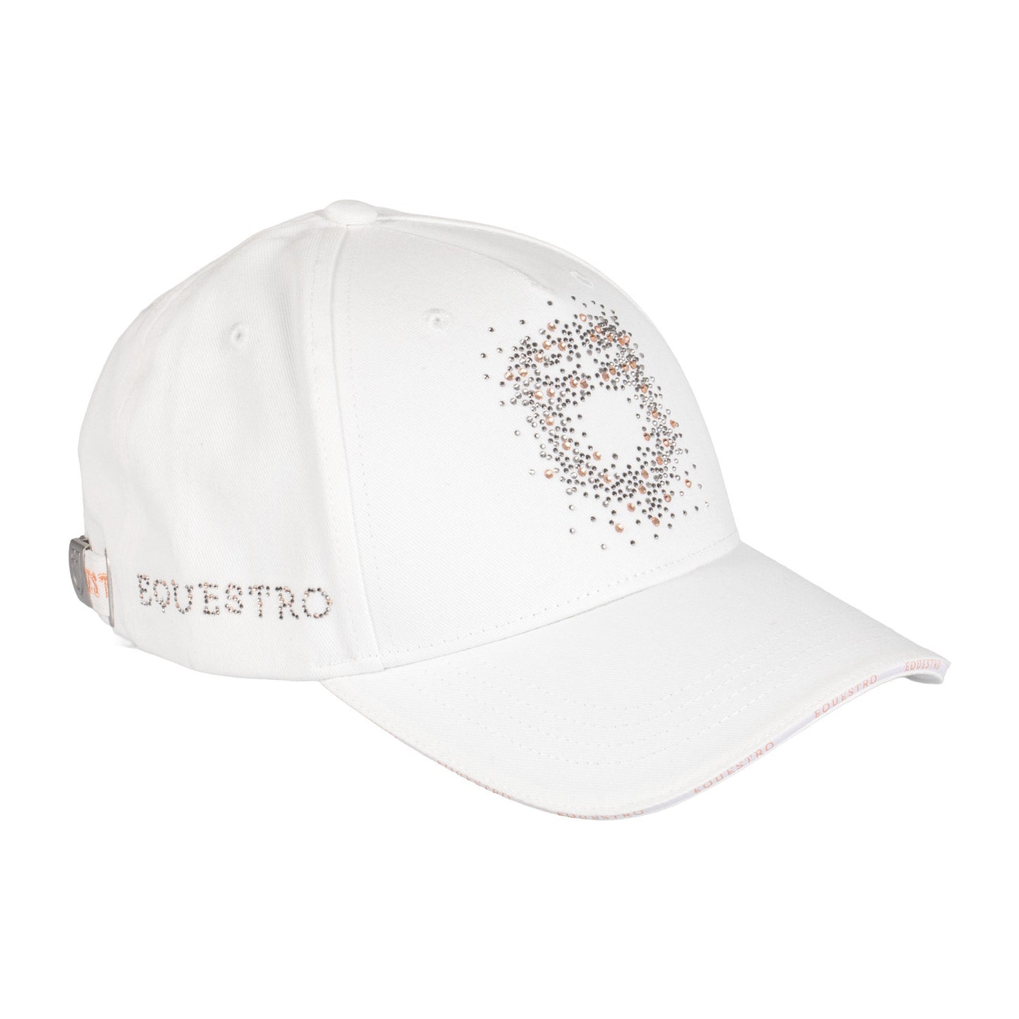 Equestro Baseball Cap with Rhinestone Logo