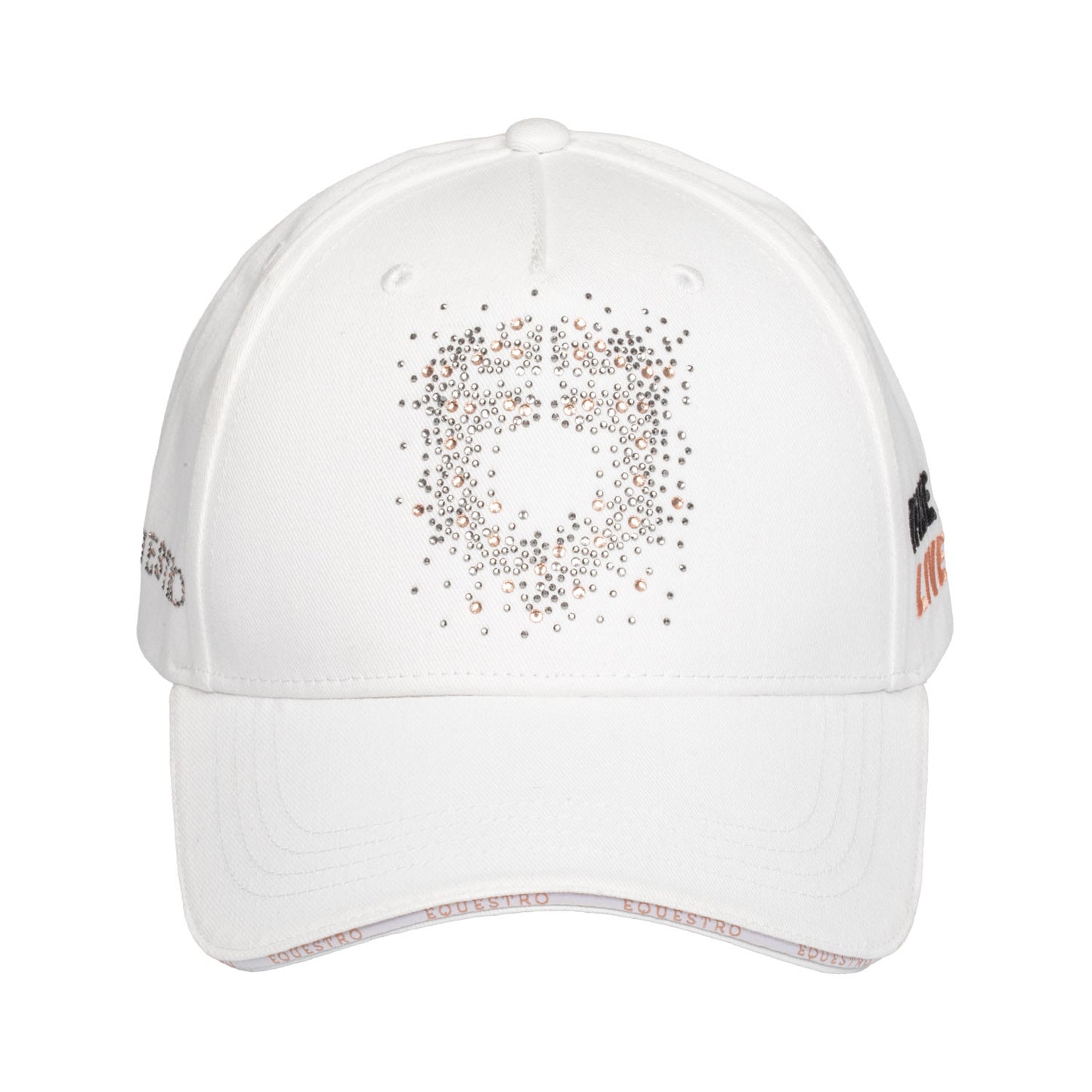 Equestro Baseball Cap with Rhinestone Logo