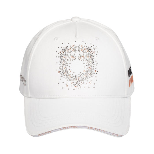 Equestro Baseball Cap with Rhinestone Logo