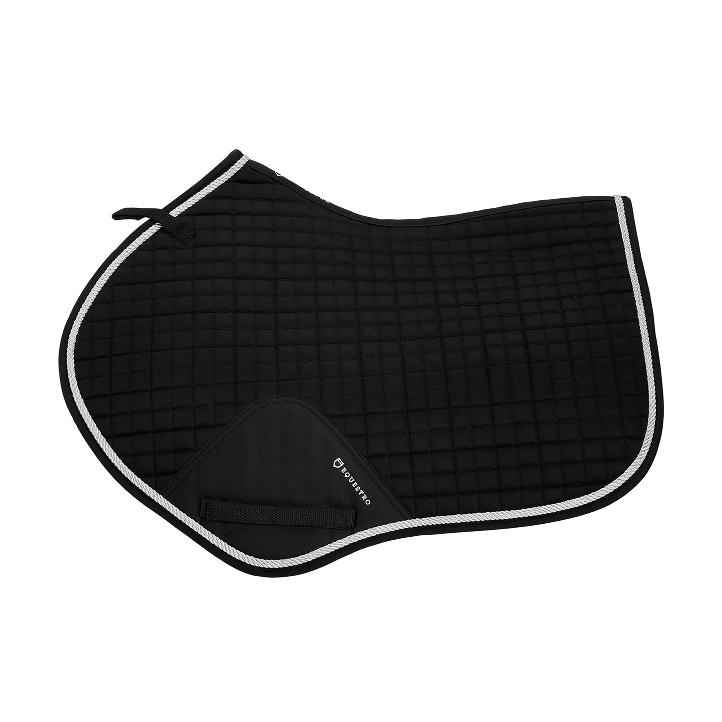 EQUESTRO SHAPED JUMPING SADDLE PAD IN COTTON