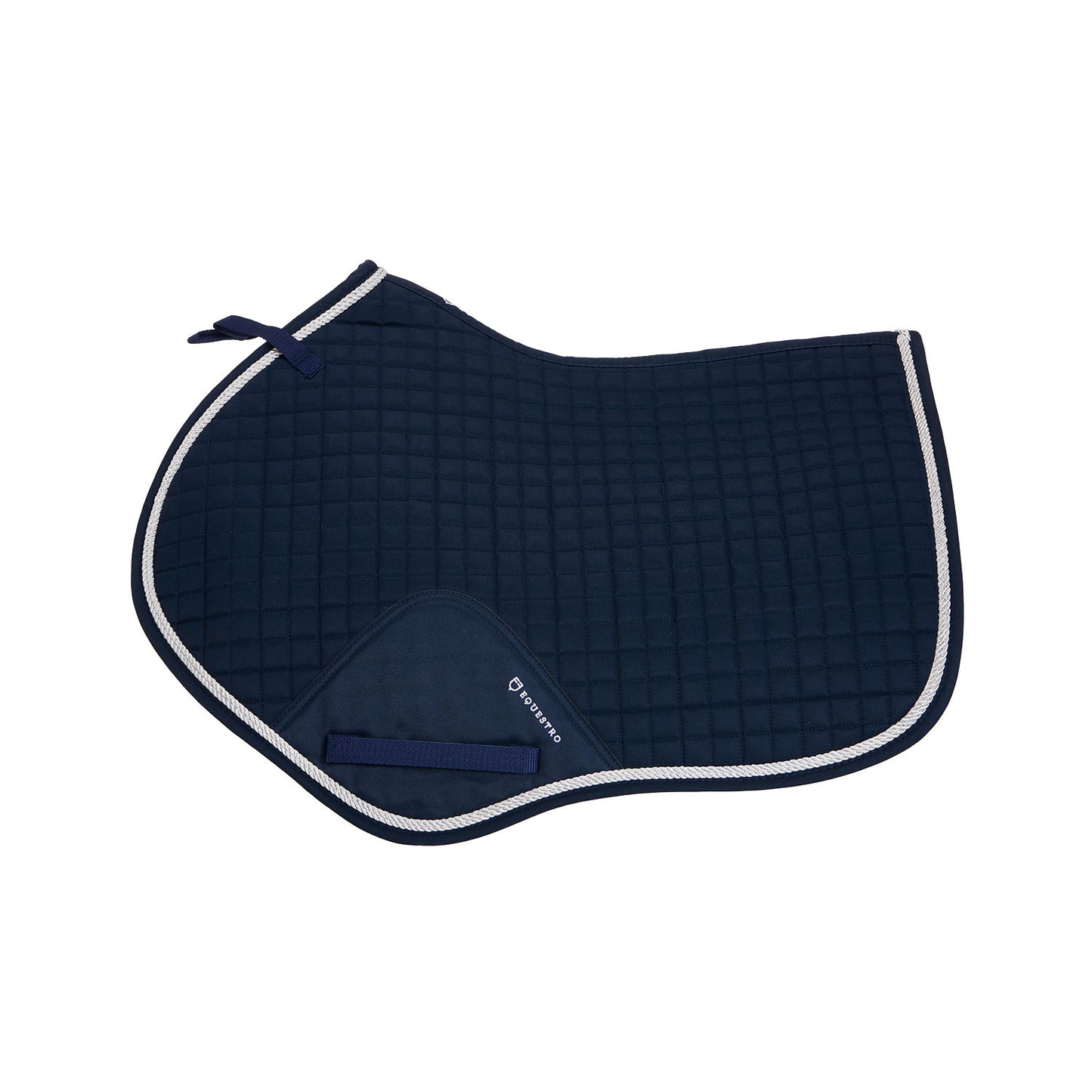 EQUESTRO SHAPED JUMPING SADDLE PAD IN COTTON