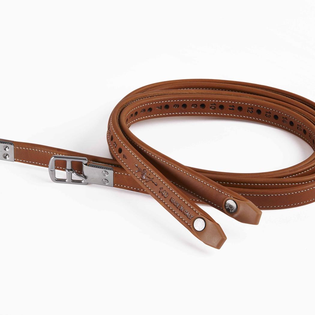 Equipe - Stirrups Straps Leather Nylon Interior With Capsule And Tip ST18