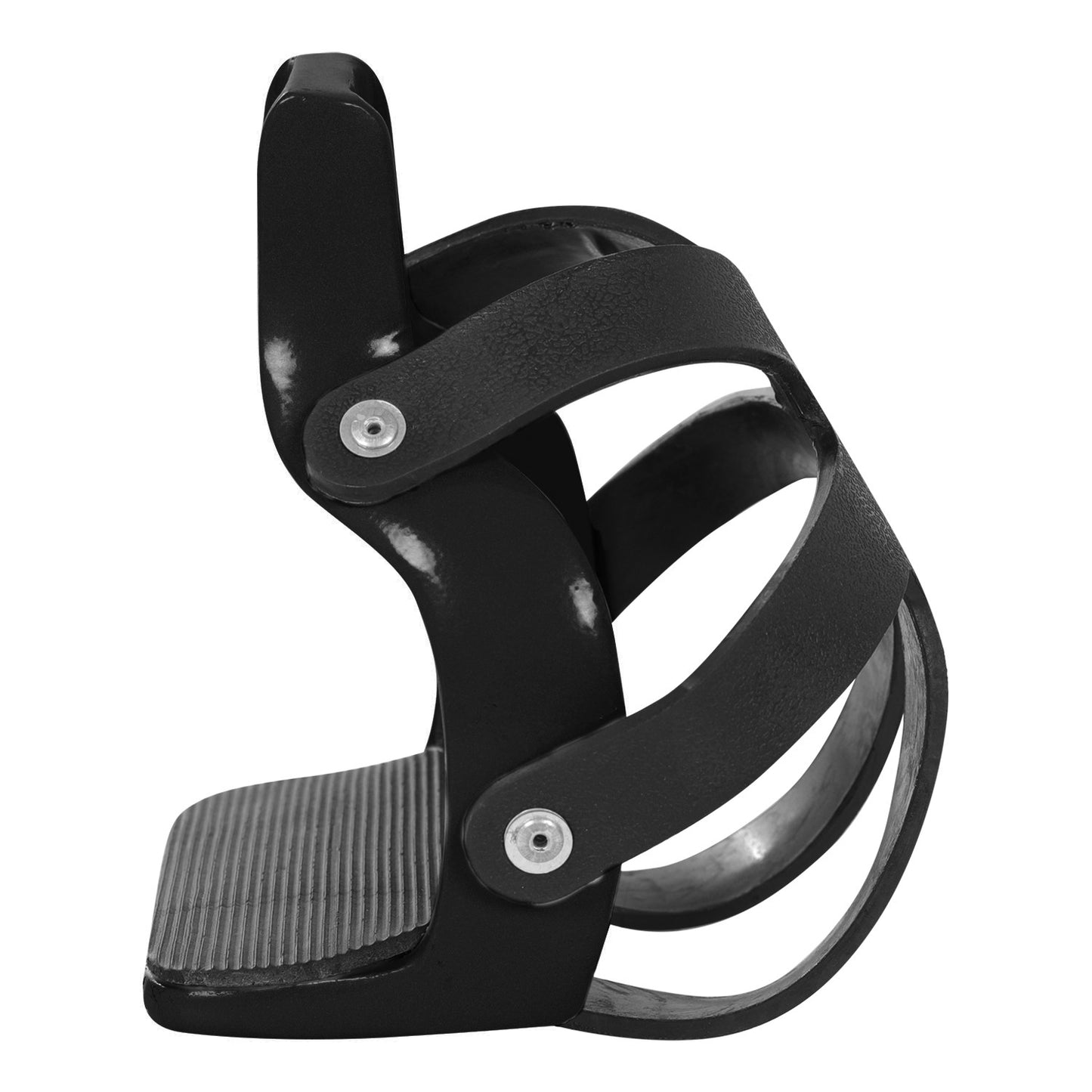 ALUMINUM COLOR STIRRUP WITH TOE CAGE