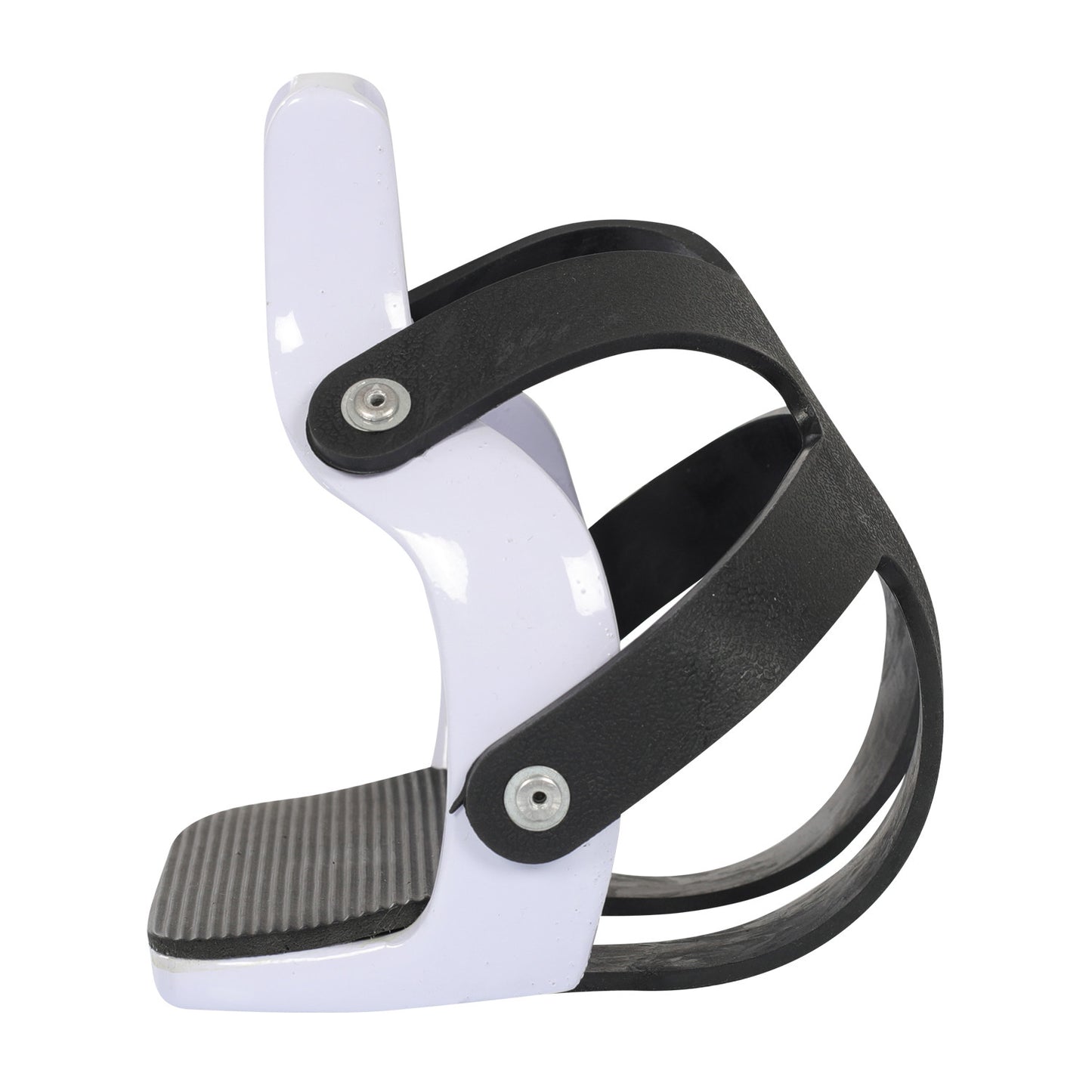 ALUMINUM COLOR STIRRUP WITH TOE CAGE