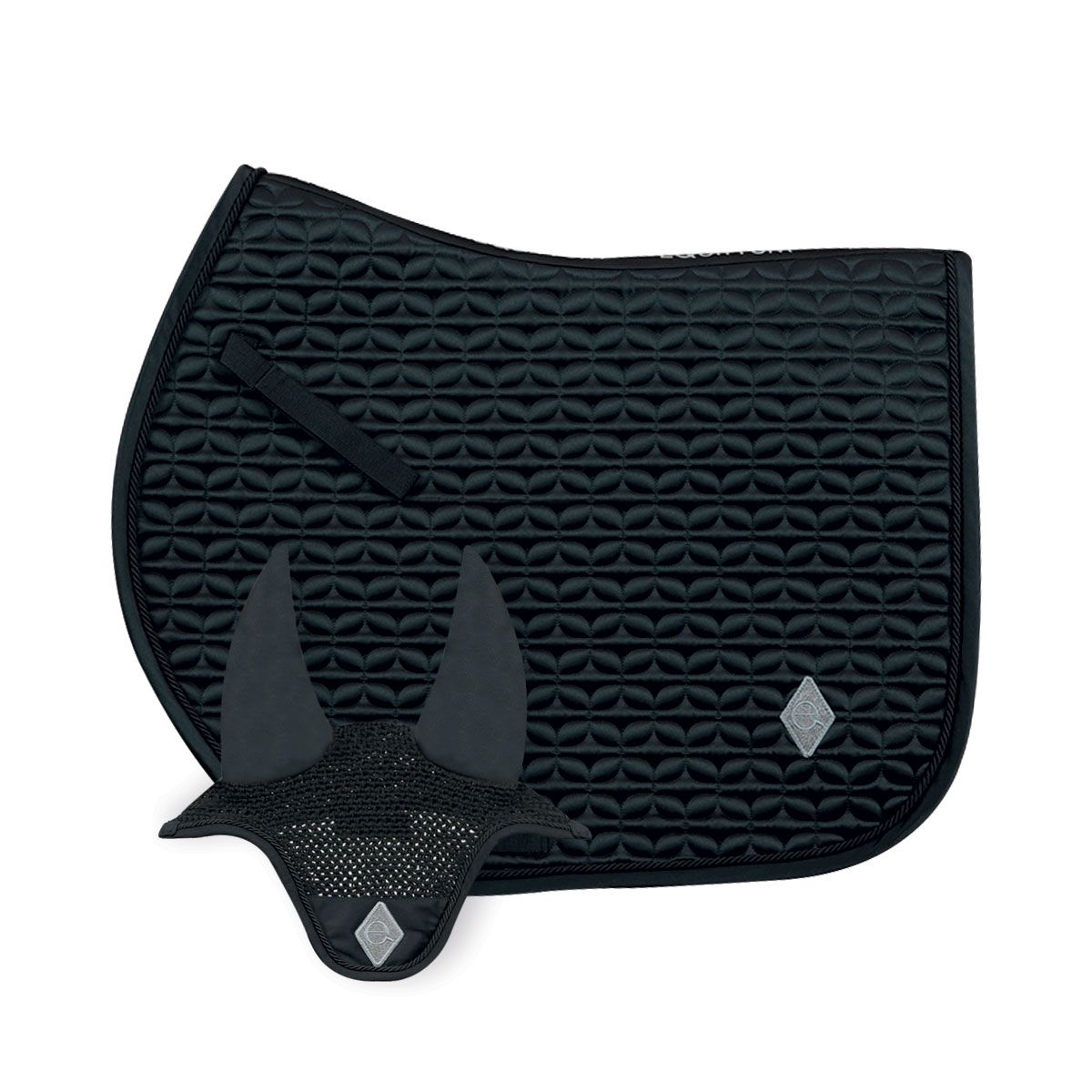 Equityum Emily Jumping Saddle Pad + Fly Hood