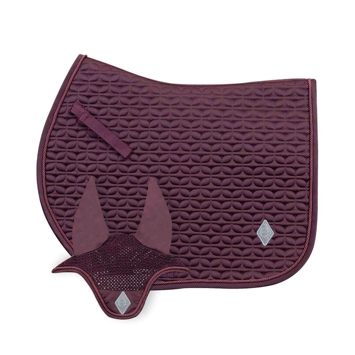 Equityum Emily Jumping Saddle Pad + Fly Hood