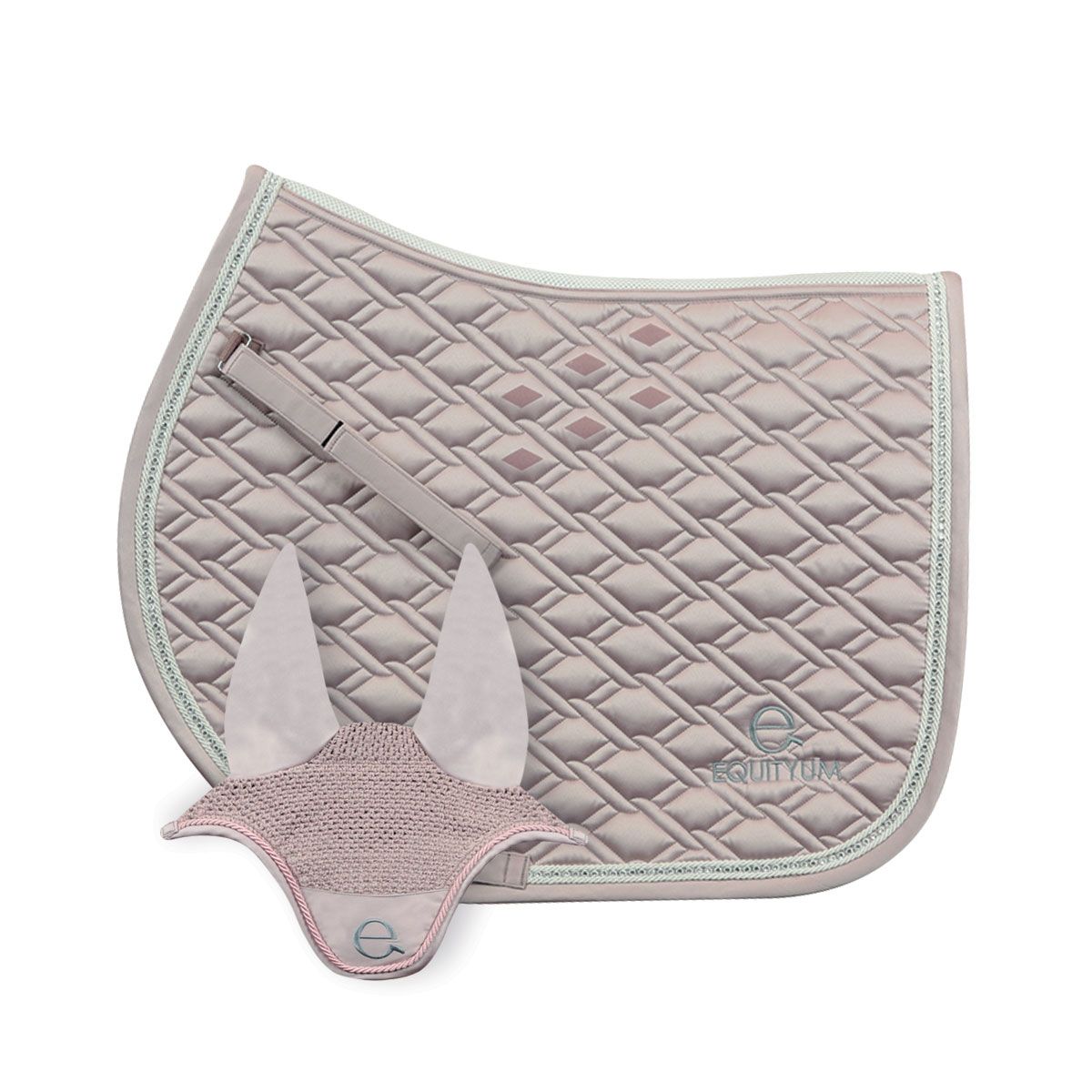 Equityum Esme Jumping Saddle Pad + Fly Hood