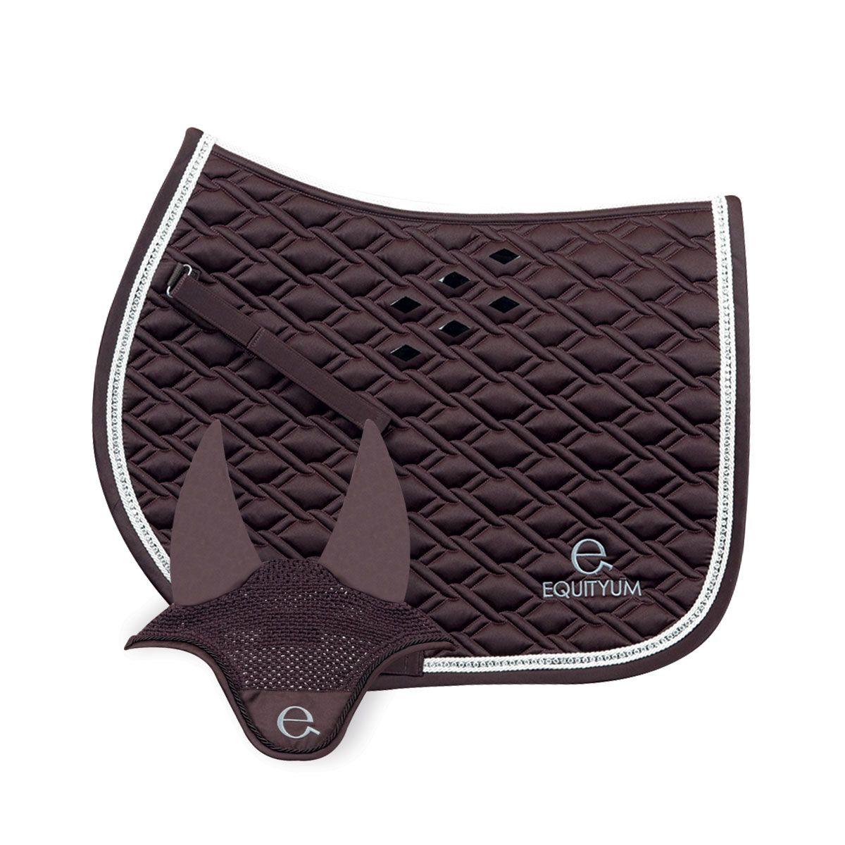Equityum Esme Jumping Saddle Pad + Fly Hood