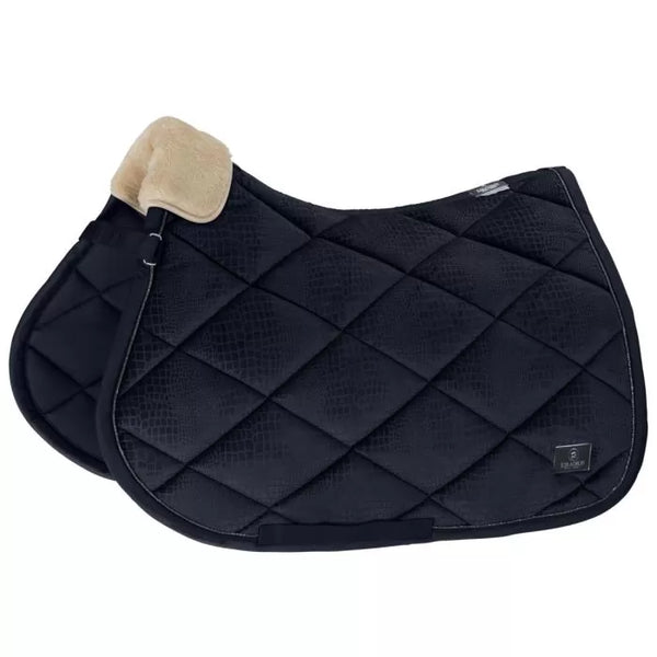 Eskadron Velvet Croco Platinum Jumping Saddle Pad