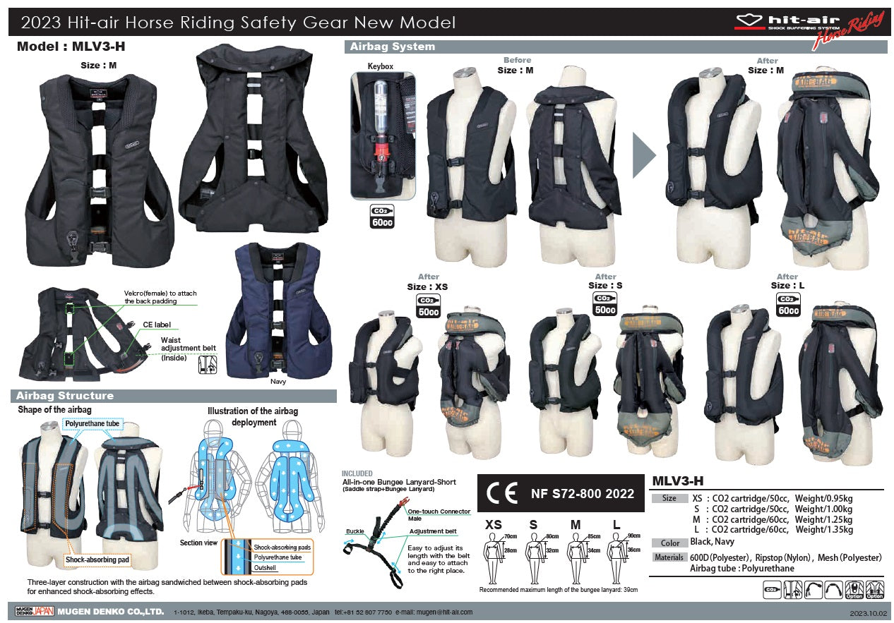 Vesta cu Airbag Hit-Air - MLV3-H