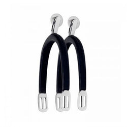 Stainless steel and rubber Spurs with Rowel - Man