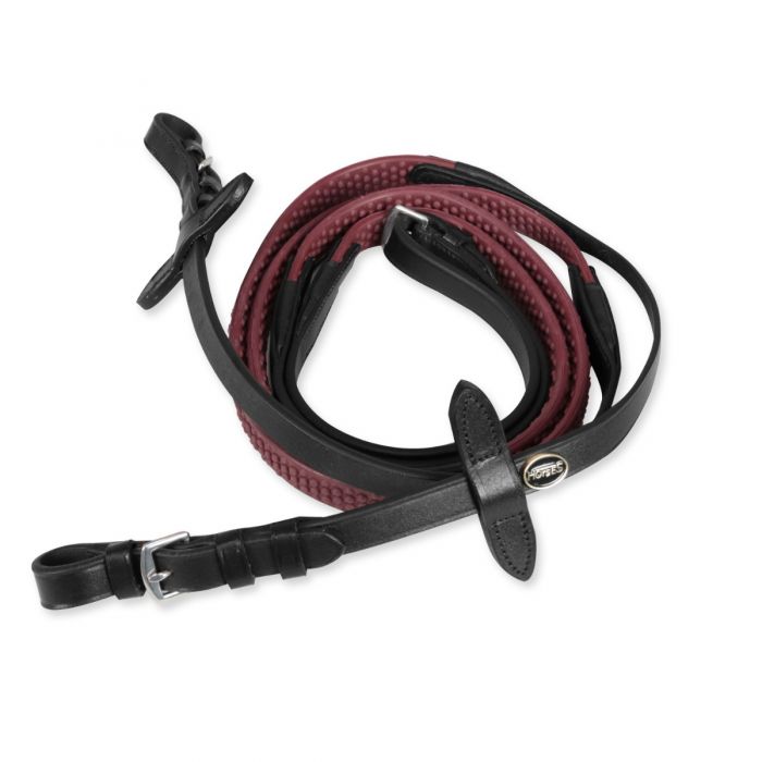 EVENT COLOR LEATHER REINS RUBBER