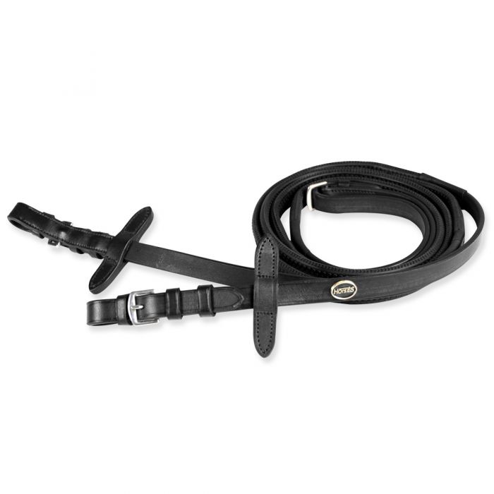 Leather Rubber whit Grip Reins