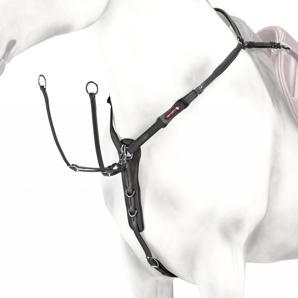 EQUIPE “Y” SHAPED LEATHER BREASTPLATE-BP20