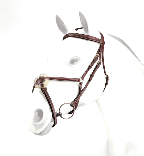 EQUIPE “GENTLE” LEATHER BRIDLE-BRE03