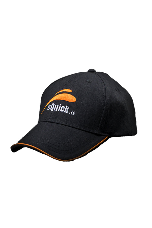 eQuick Baseball cap Black with Logo