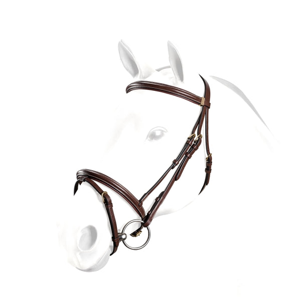 EQUIPE “GENTLE” LEATHER BRIDLE-BRE01